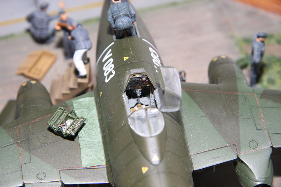 Dioramas and Vignettes: Preflight briefing. Me-262, photo #5