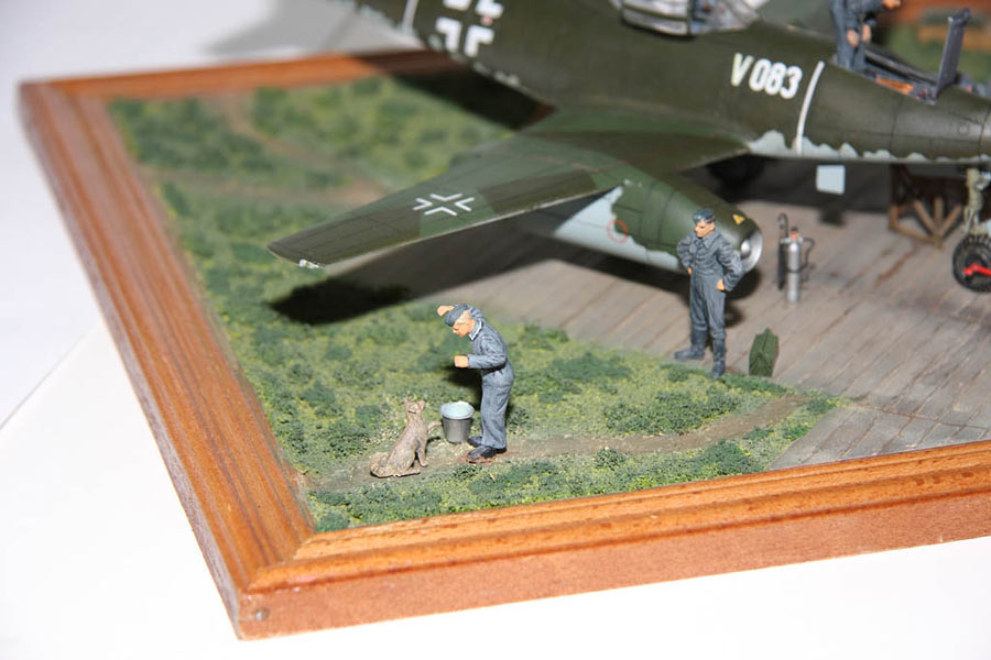Dioramas and Vignettes: Preflight briefing. Me-262, photo #7