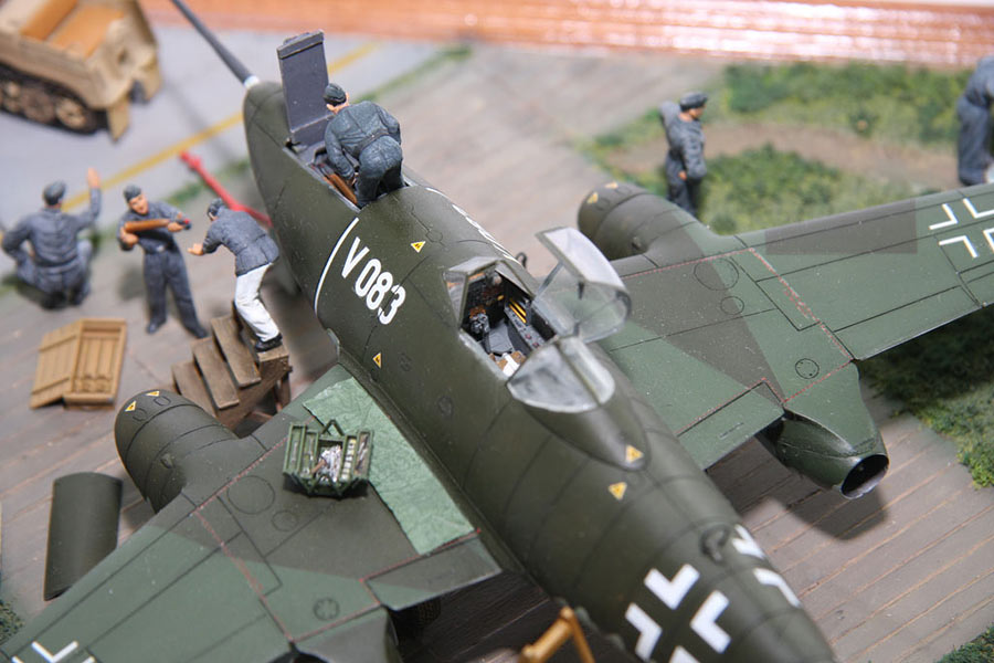 Dioramas and Vignettes: Preflight briefing. Me-262, photo #8