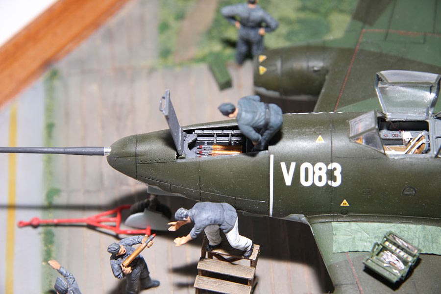Dioramas and Vignettes: Preflight briefing. Me-262, photo #9