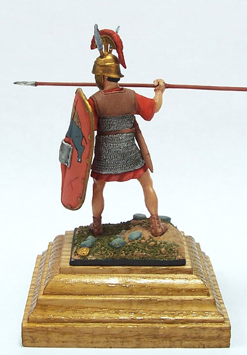 Figures: Roman warrior, II century B.C., photo #3