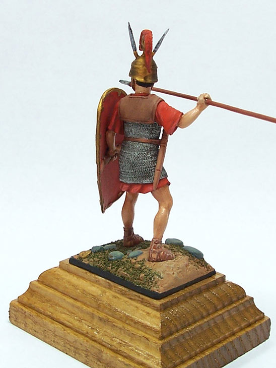 Figures: Roman warrior, II century B.C., photo #4