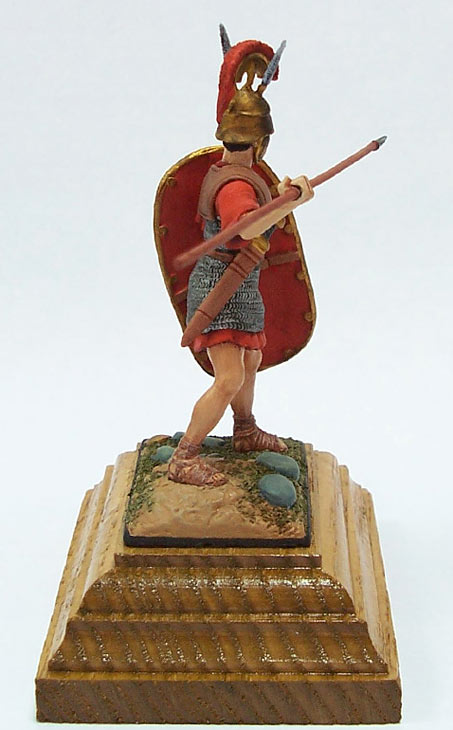 Figures: Roman warrior, II century B.C., photo #5