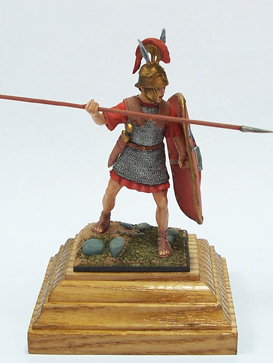 Figures: Roman warrior, II century B.C., photo #7