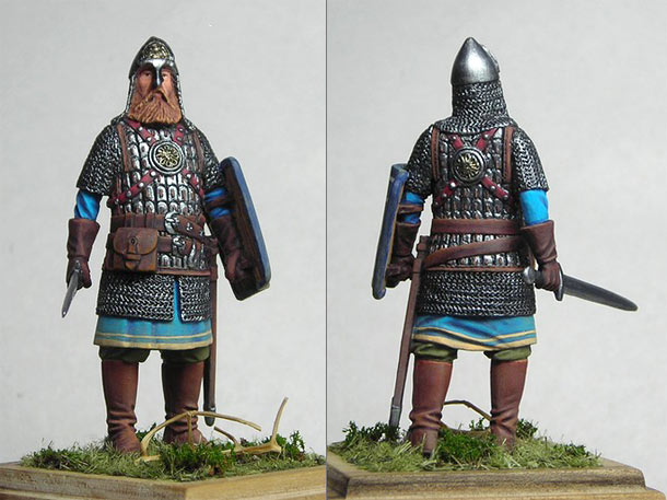 Figures: Russian warrior