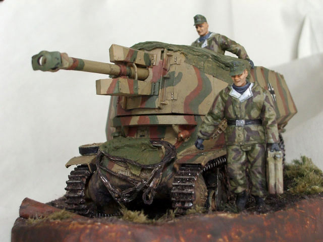 Dioramas and Vignettes: German SPG and crew, photo #1