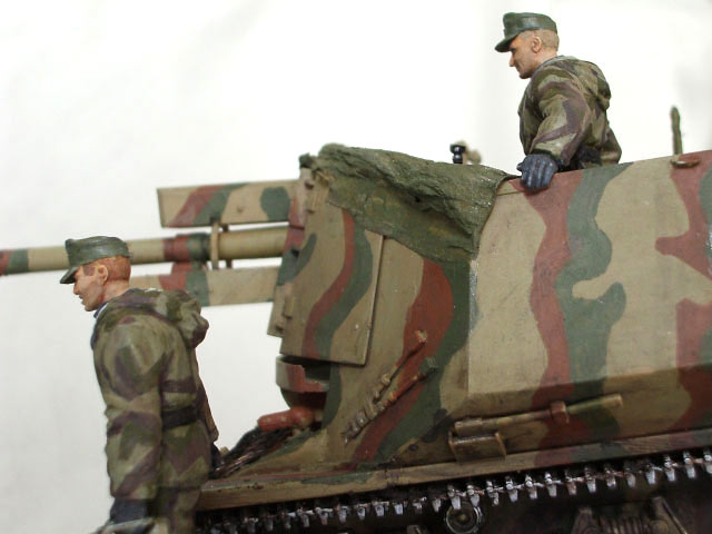 Dioramas and Vignettes: German SPG and crew, photo #8