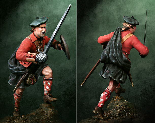 Figures: Scottish Highlander, 1746