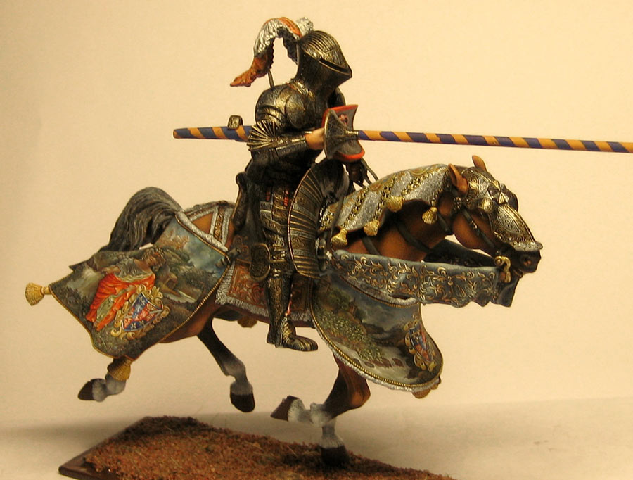 Figures: Mounted knight, photo #1