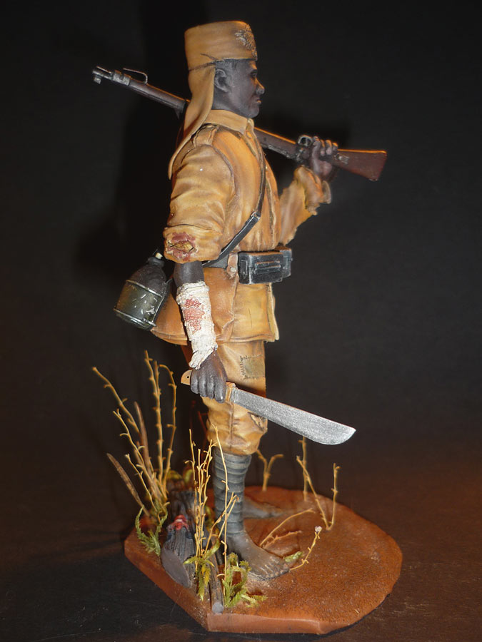 Фигурки: Аскари германской колониальной пехоты, 1915г., фото #5