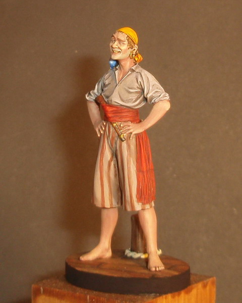 Figures: Pirate, Madagascar, XVI century, photo #2