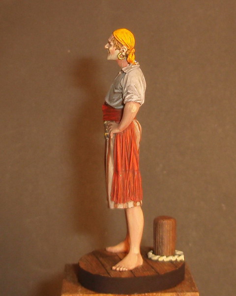 Figures: Pirate, Madagascar, XVI century, photo #3