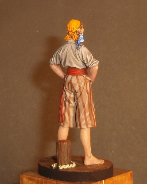 Figures: Pirate, Madagascar, XVI century, photo #6