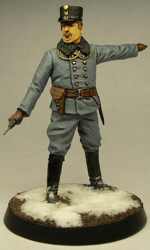 Figures: Austrian officer, WWI, photo #1