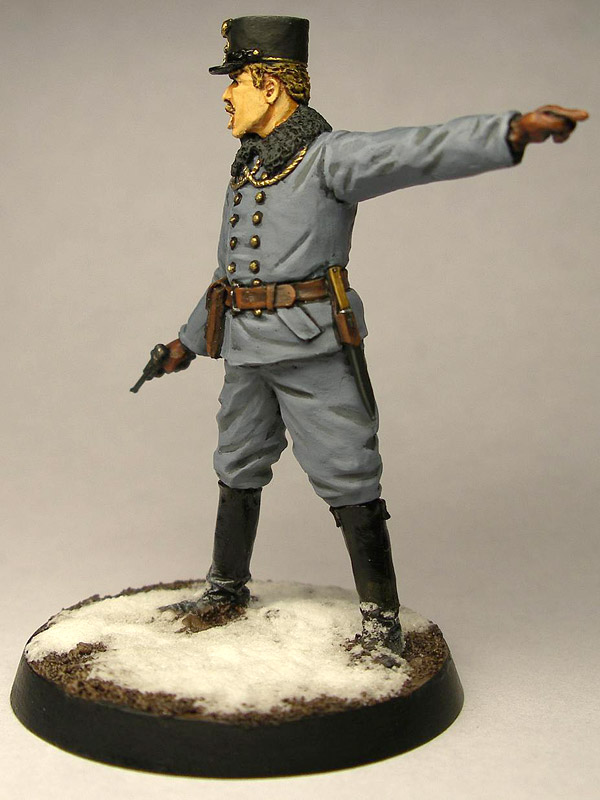 Figures: Austrian officer, WWI, photo #2