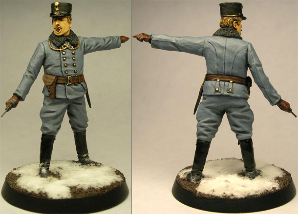 Figures: Austrian officer, WWI