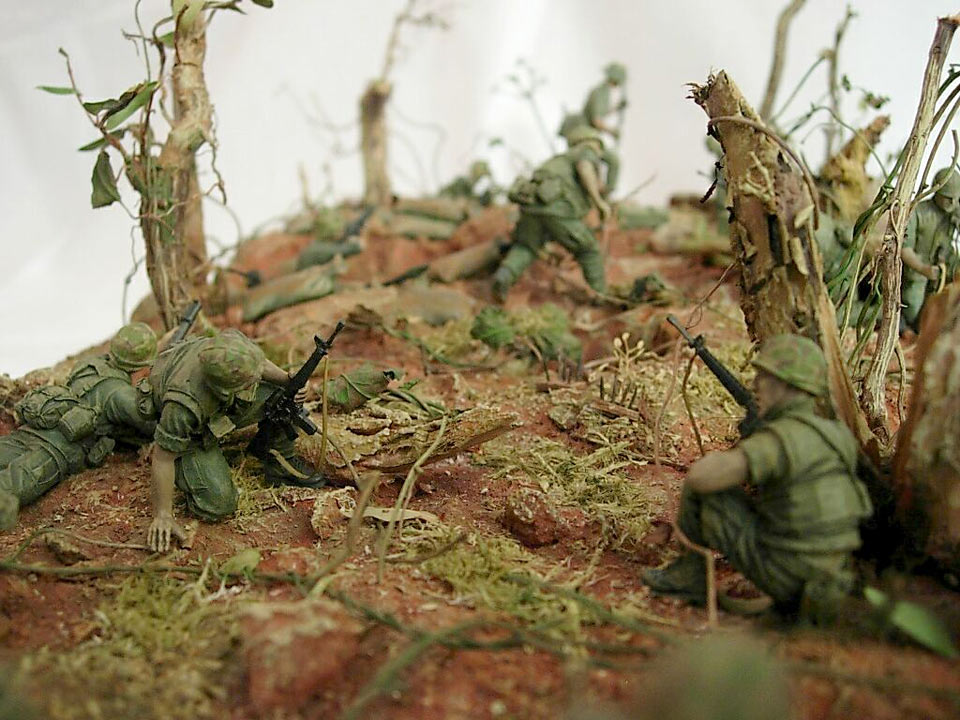 Dioramas and Vignettes: Hamburger Hill. Vietnam, May 1969, photo #11