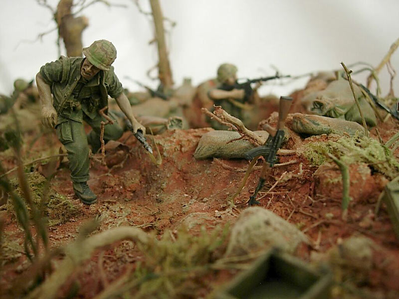 Dioramas and Vignettes: Hamburger Hill. Vietnam, May 1969, photo #18