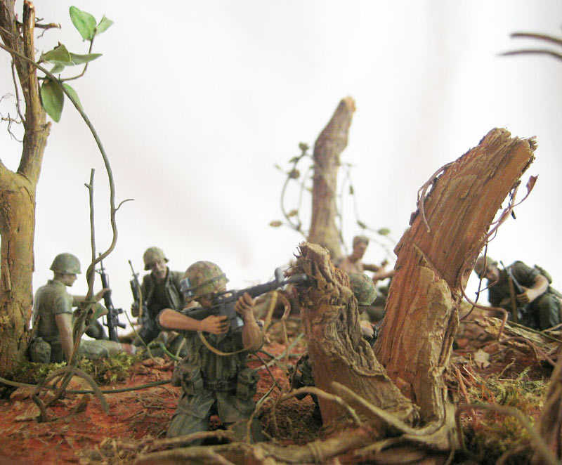 Dioramas and Vignettes: Hamburger Hill. Vietnam, May 1969, photo #20