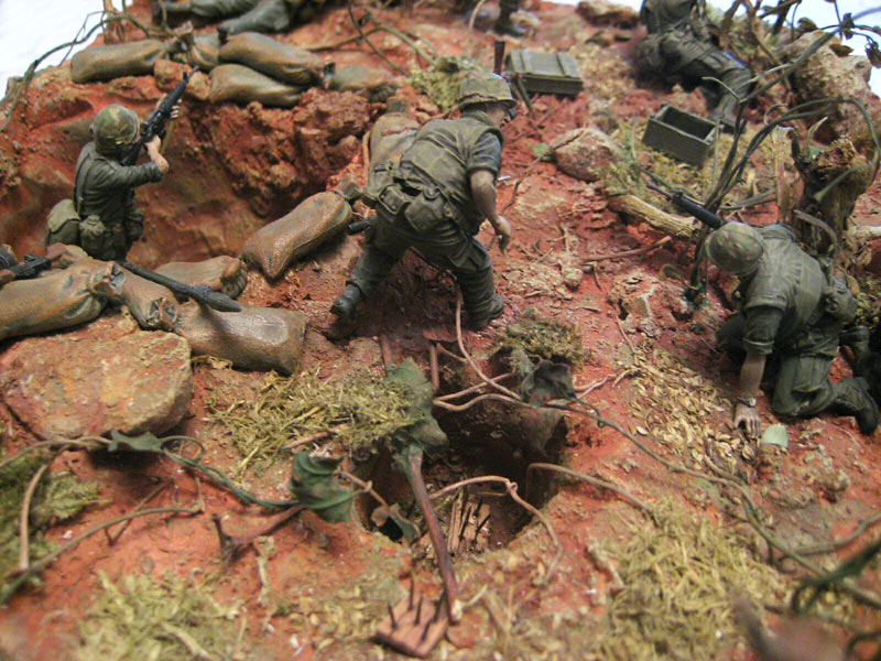 Dioramas and Vignettes: Hamburger Hill. Vietnam, May 1969, photo #21