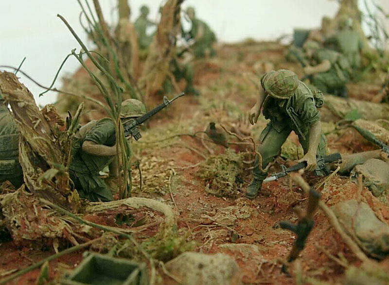 Dioramas and Vignettes: Hamburger Hill. Vietnam, May 1969, photo #24