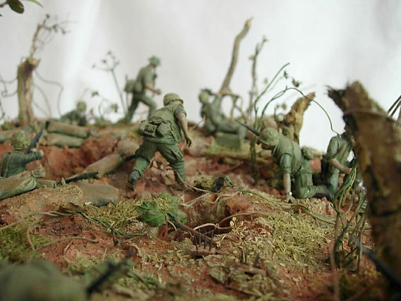 Dioramas and Vignettes: Hamburger Hill. Vietnam, May 1969, photo #5