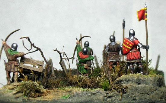 Dioramas and Vignettes: English archers in action, photo #3