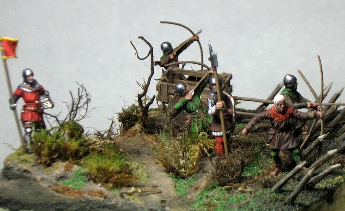 Dioramas and Vignettes: English archers in action, photo #4