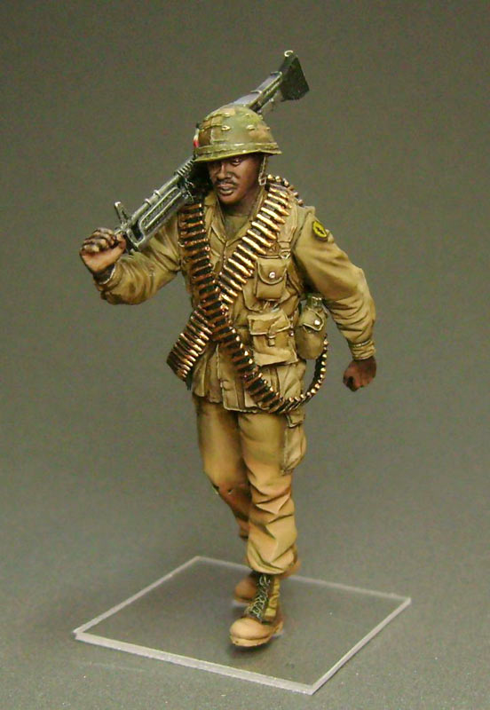 Figures: US Infantry Machine Gunner, photo #2