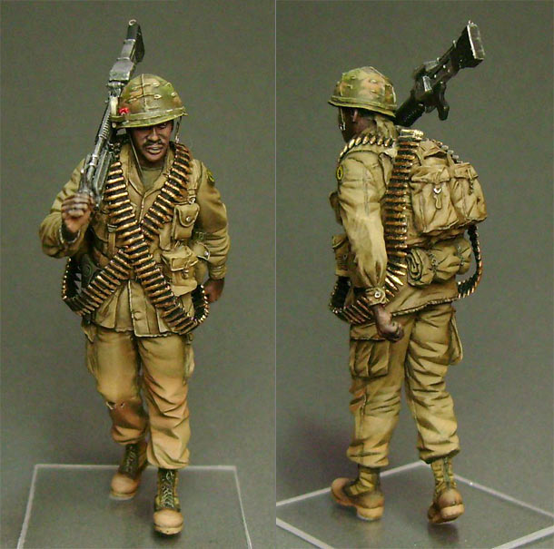 Figures: US Infantry Machine Gunner