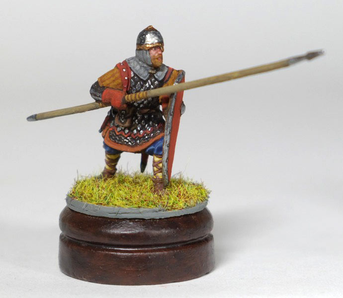 Figures: Russian warrior, XIII A.D., photo #1