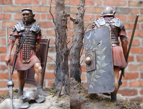 Figures: Roman legionary, I century A.D.