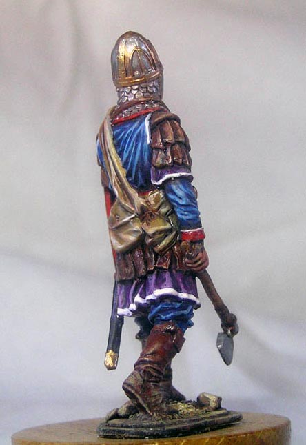 Figures: Novgorod home guard warrior, XIV century, photo #4