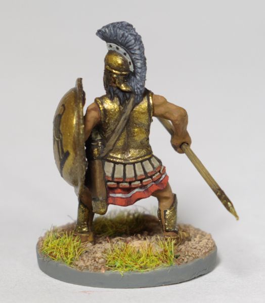 Figures: Hoplite, early V century B.C., photo #3