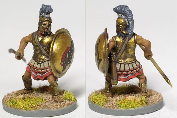 Figures: Hoplite, early V century B.C.