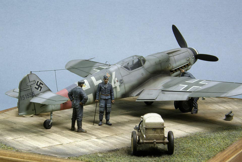 Диорамы и виньетки: Bf.109G-10, или 