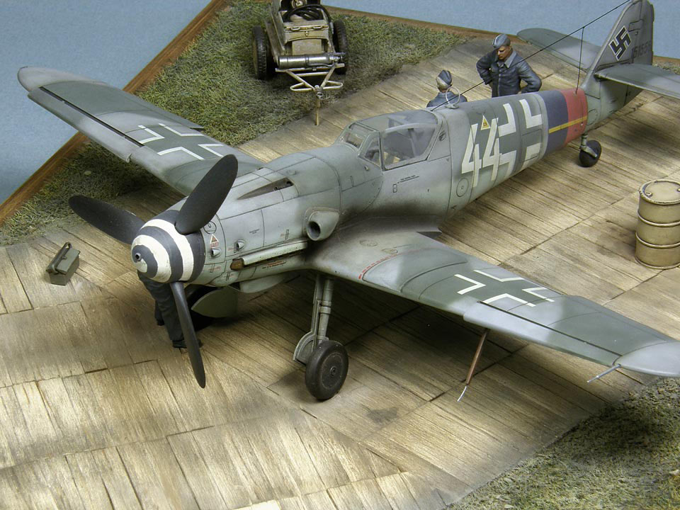 Диорамы и виньетки: Bf.109G-10, или 