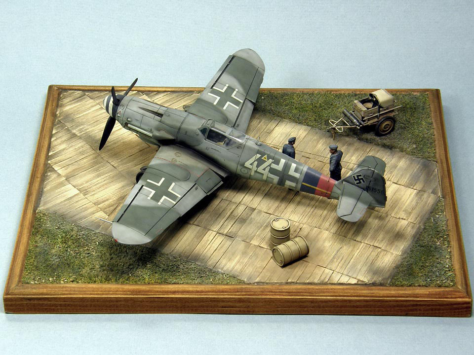 Диорамы и виньетки: Bf.109G-10, или 