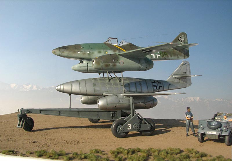 Dioramas and Vignettes: Mistel 4 (Me-262), photo #1