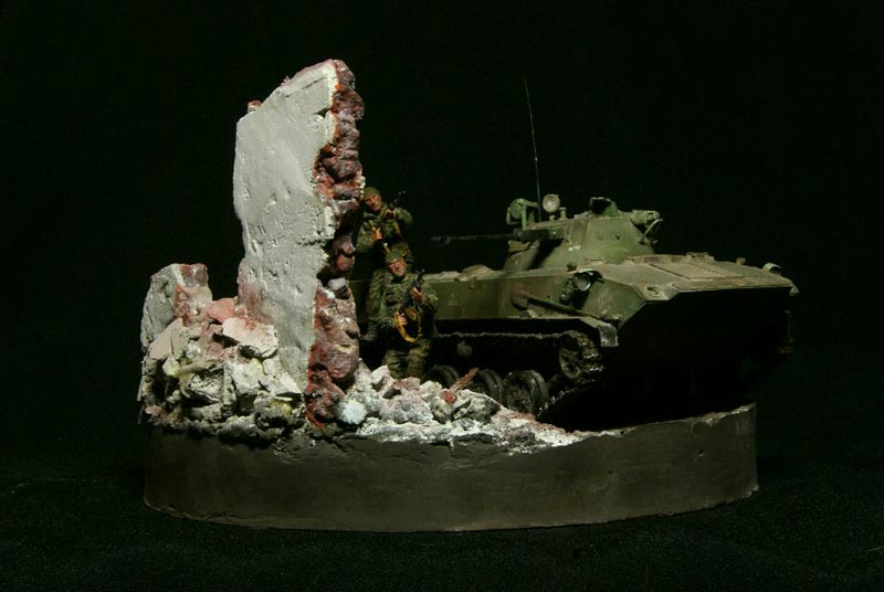 Dioramas and Vignettes: The Hell. Grozny, January 1995, photo #2