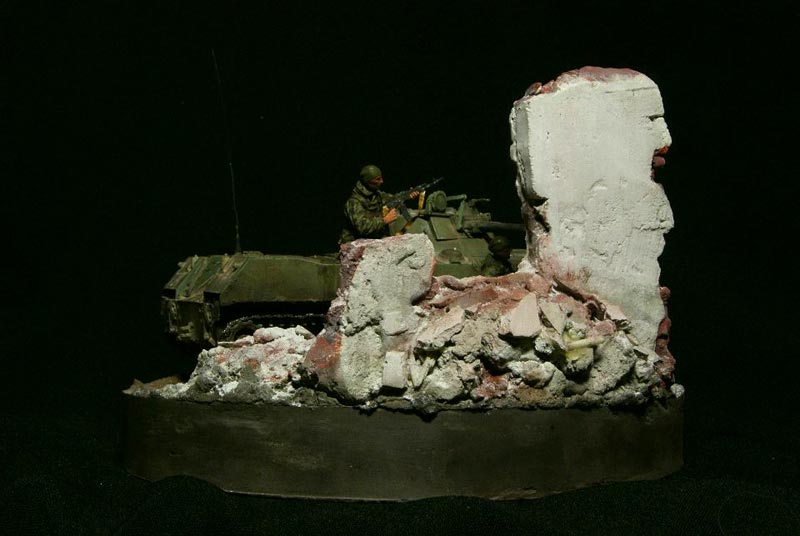 Dioramas and Vignettes: The Hell. Grozny, January 1995, photo #3