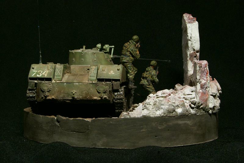 Dioramas and Vignettes: The Hell. Grozny, January 1995, photo #4