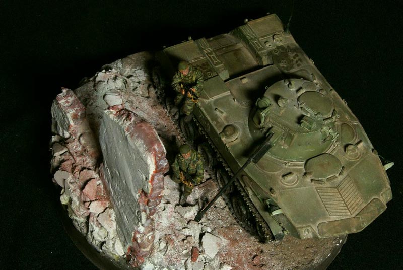 Dioramas and Vignettes: The Hell. Grozny, January 1995, photo #7