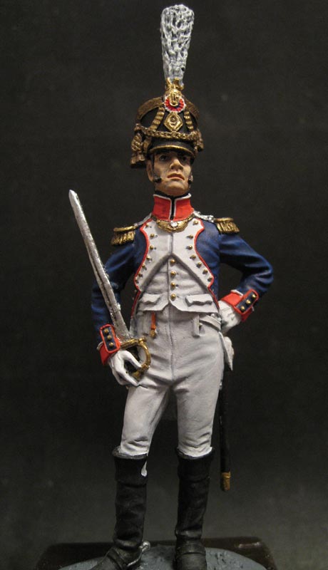 Фигурки:  Офицер 9-ого линейного полка.Франция. 1809г., фото #2