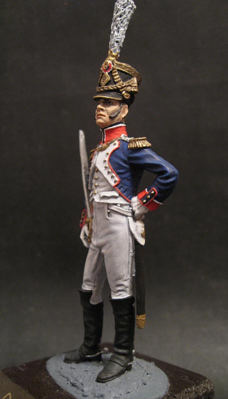 Figures: Officer, 9th line regt., France, 1809, photo #3