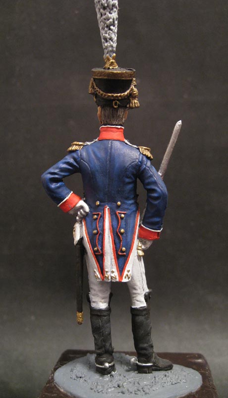 Figures: Officer, 9th line regt., France, 1809, photo #4