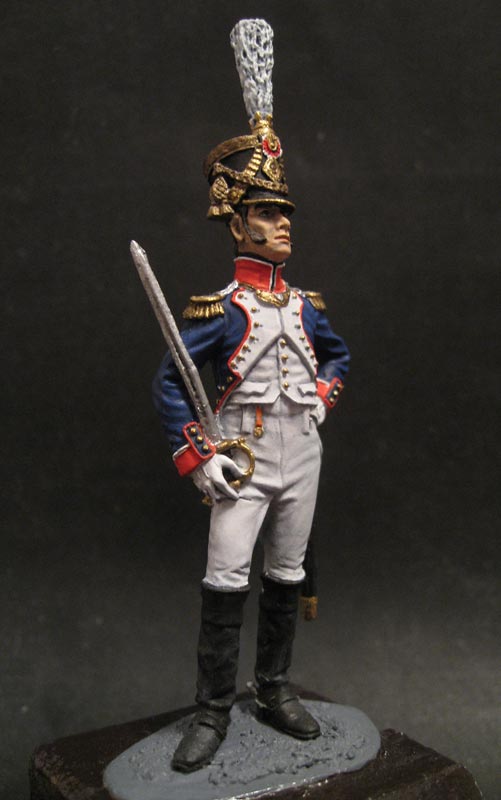 Фигурки:  Офицер 9-ого линейного полка.Франция. 1809г., фото #5