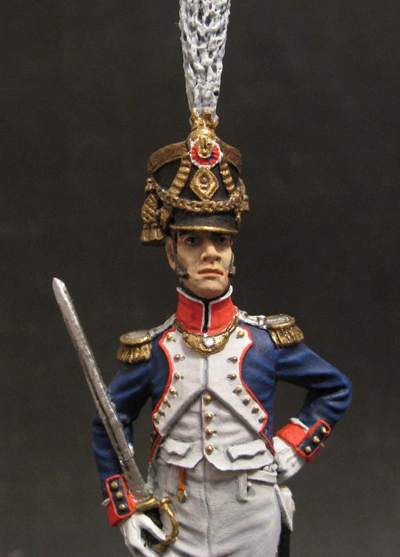 Figures: Officer, 9th line regt., France, 1809, photo #6