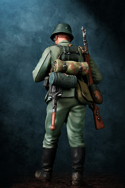 Figures: German infantryman, 1942, photo #2