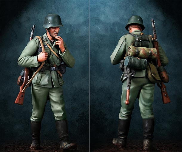 Figures: German infantryman, 1942